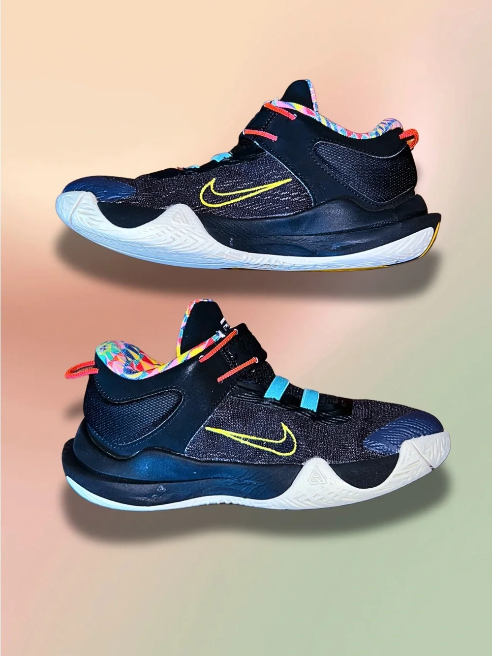 Nike Giannis Immortality 2 'Kaleidoscope' Youth Shoes Size 2Y
